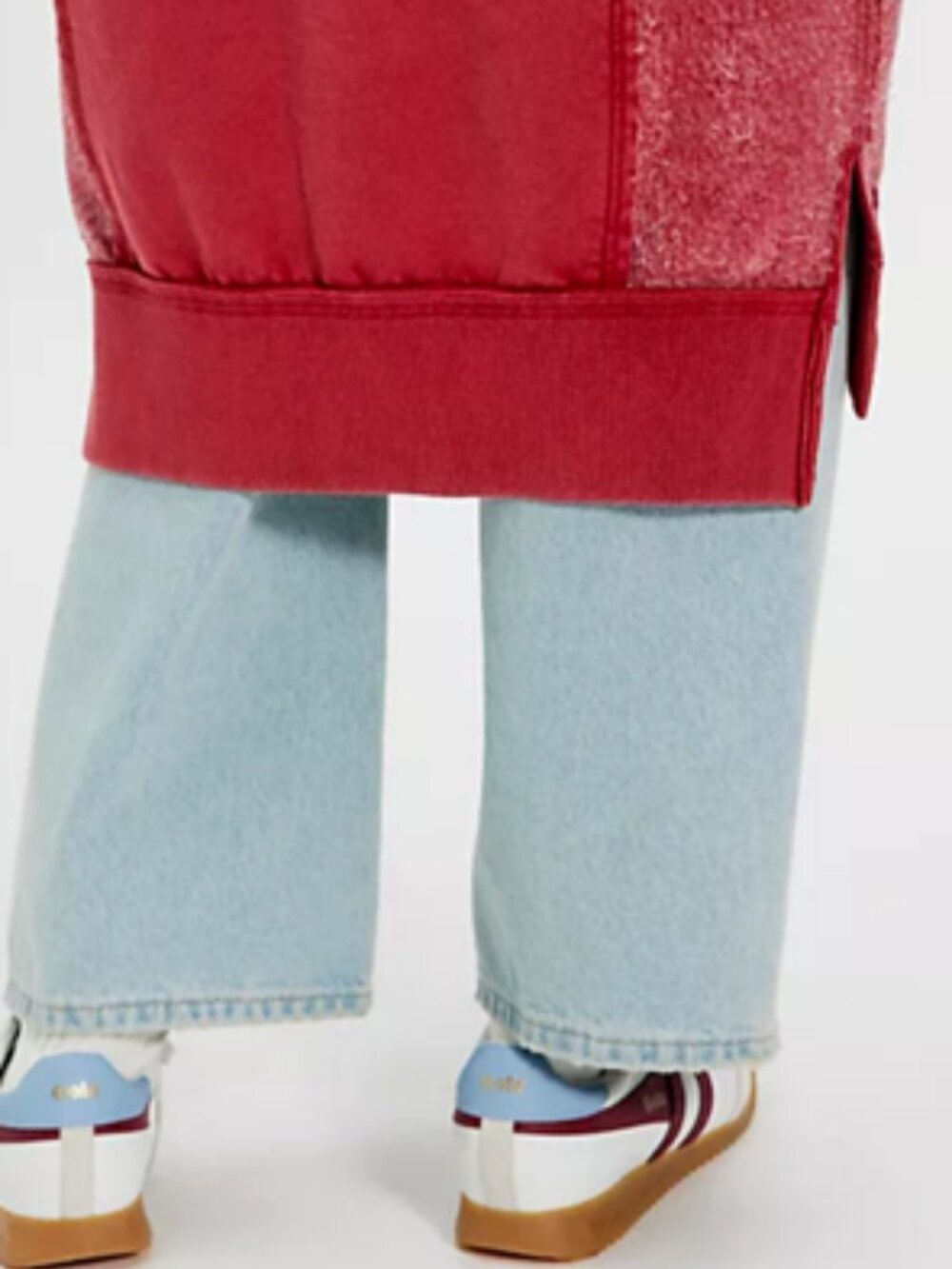 NWT We The Free Dreamy Blue Cardi in Stolen Kiss (Red) - Picture 4 of 13